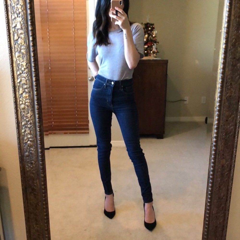 NWT LEVIS MILE HIGH SUPER SKINNY ANKLE JEANS